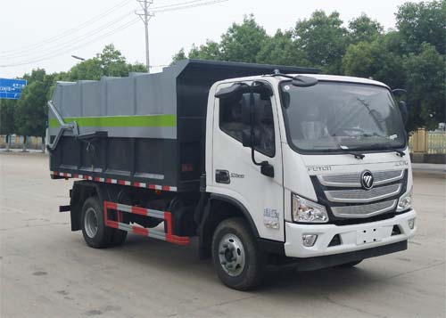 炎帝牌SZD5088ZDJBJ6壓縮式對接垃圾車