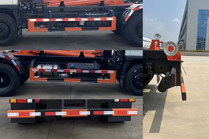 炎帝牌SZD5114ZXXBJ6車廂可卸式垃圾車
